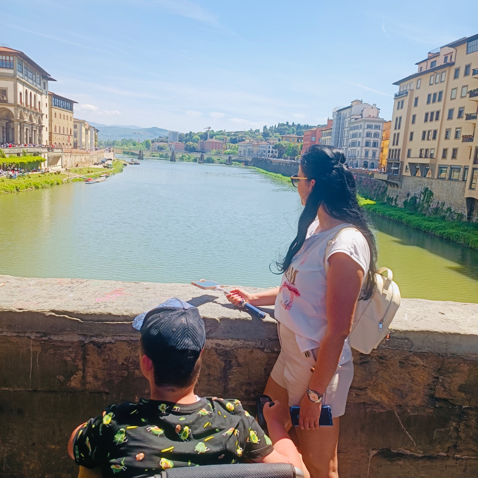 Florencia a známy most