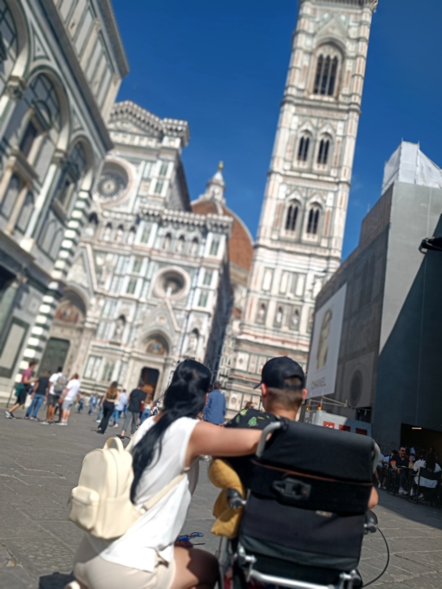 Námesie Piazza del Duomo vo Florencii